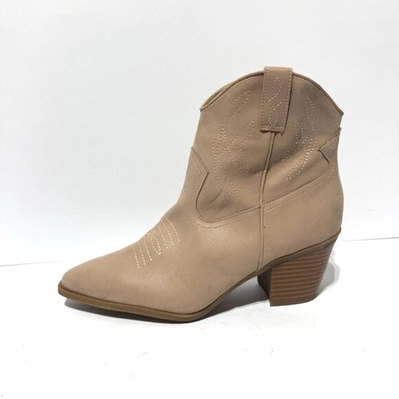 MIA Shoes - Mia Womens Sawyer Ankle Boots Size 9.5 M